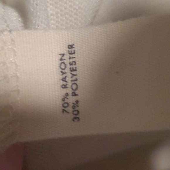 BKE short sleeved tee shirt open back slub knit, size small - Picture 12 of 12